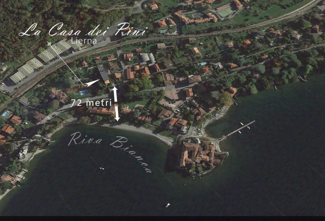 Ferienwohnung La Casa Dei Pini Lierna Exterior foto